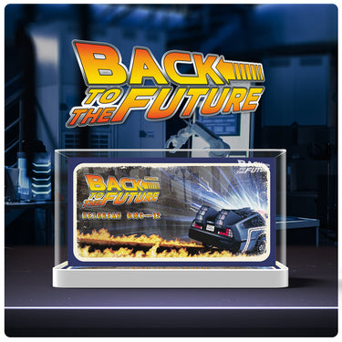 Lego Back to the Future Time Machine 10300 Display Case